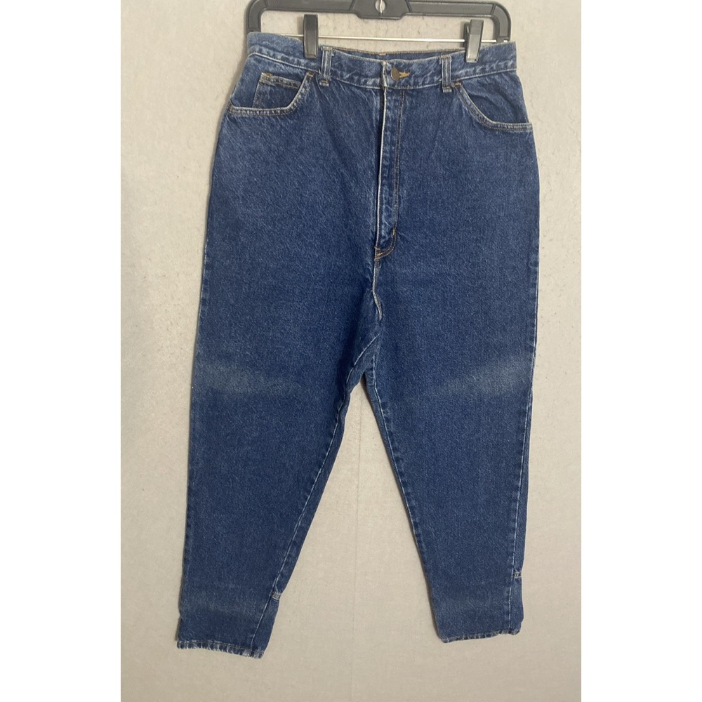 Congo Trader VTG 80s Denim Jeans Women's Size 28x26 High Rise Baggy Jeans USA